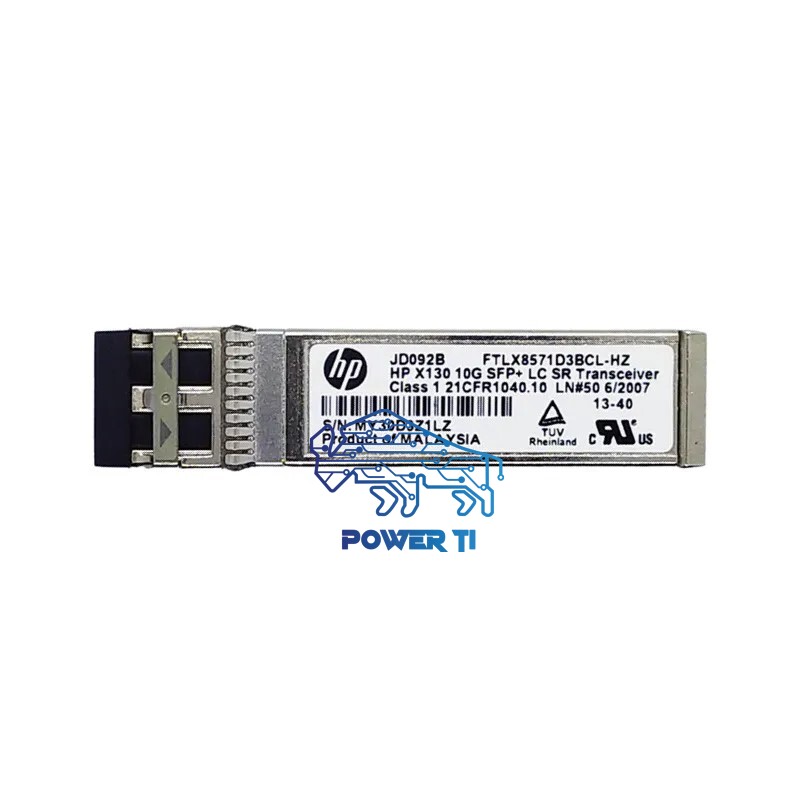 Transceiver HPE JD092B X130 10g SFP+LC SR Multimodo | JD092B