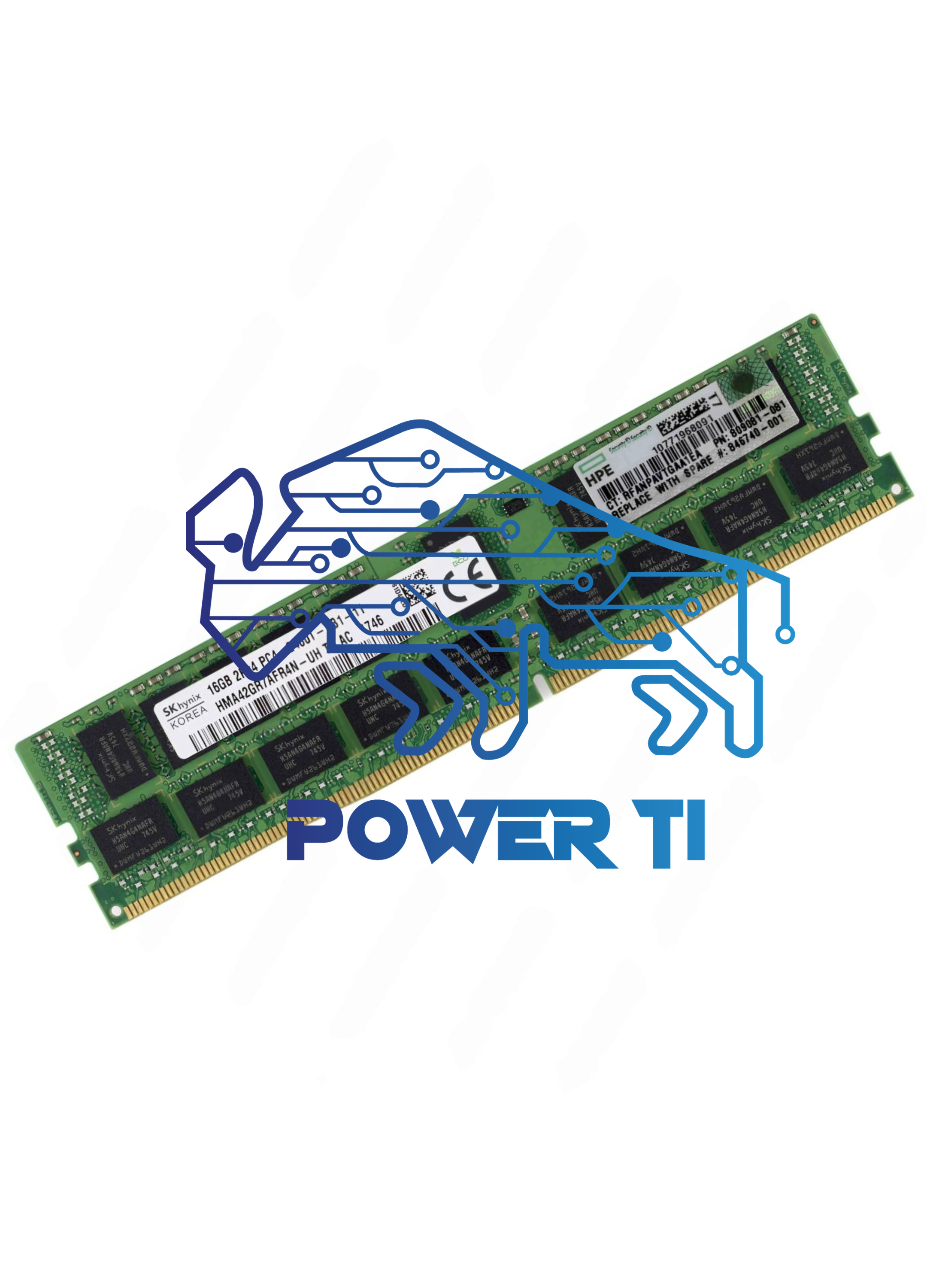 HP Memoria Proliant 16GB PC4-2400T RDIMM | 836220-B21 846740-001 809081-081