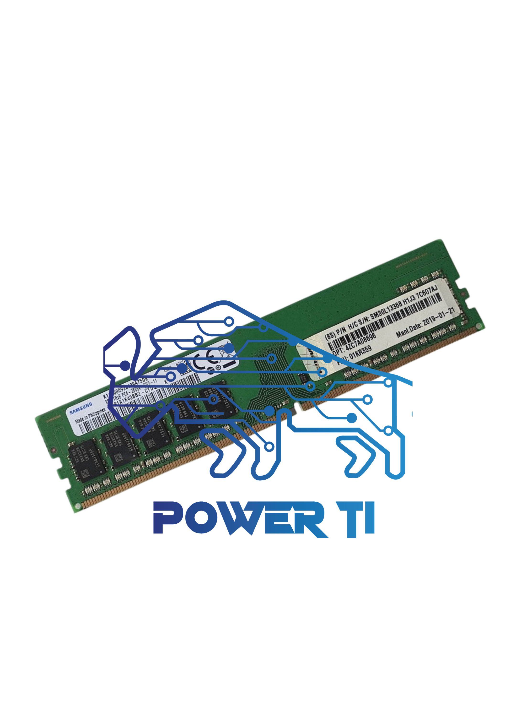 Lenovo Memoria 8GB PC4-2666V ECC UDIMMM ST50 SR250 | 4ZC7A08696 01KR359