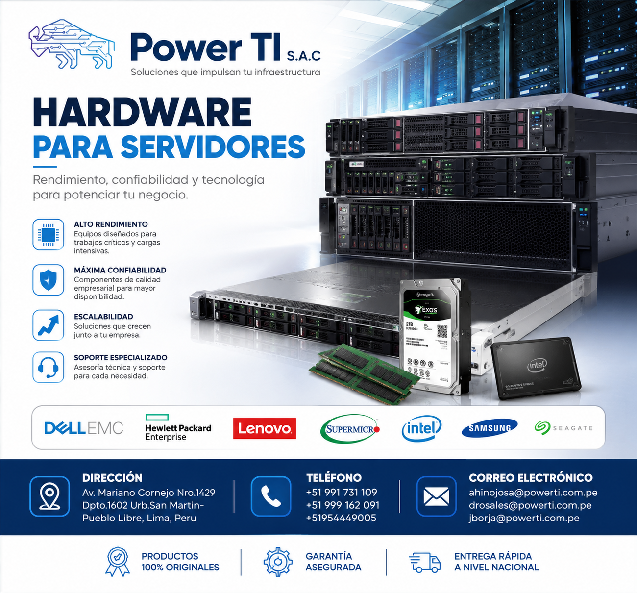 E-commerce  |  Power TI S.A.C promo